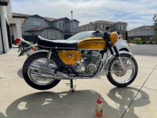 1974 Honda CB750foir+1970 CB750four（Ｋ０） Engine and Frame