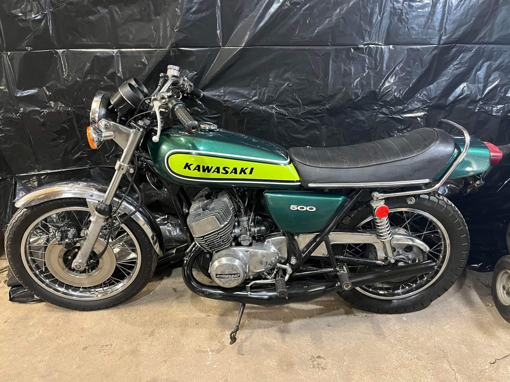 1973 Kawasaki H1 500<br />
1974 Kawasaki H1 500