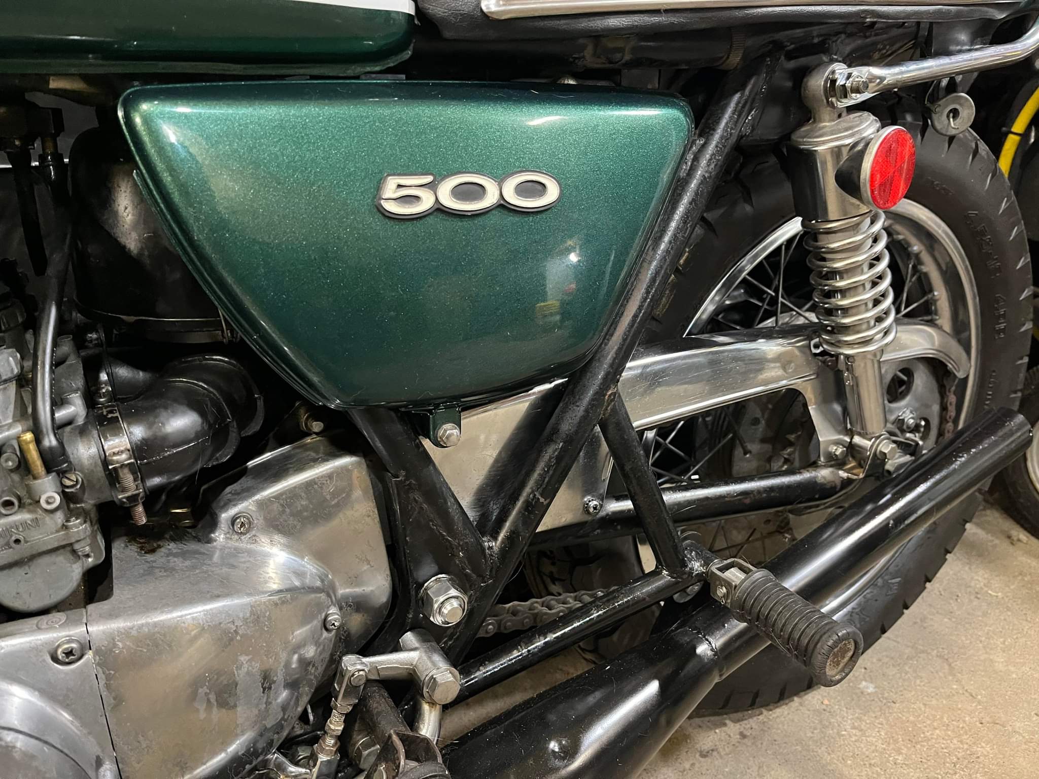 1973 Kawasaki H1 500<br />
1974 Kawasaki H1 500