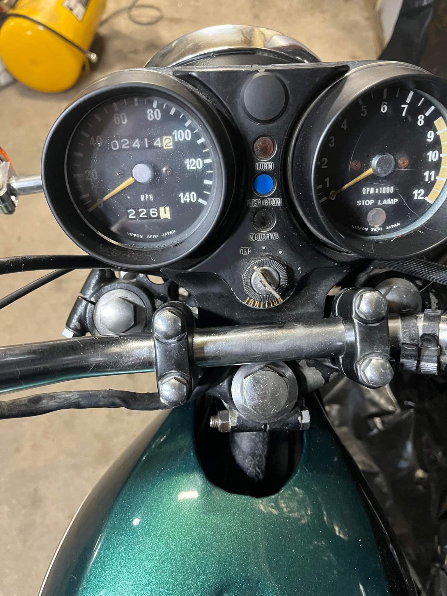 1973 Kawasaki H1 500<br />
1974 Kawasaki H1 500