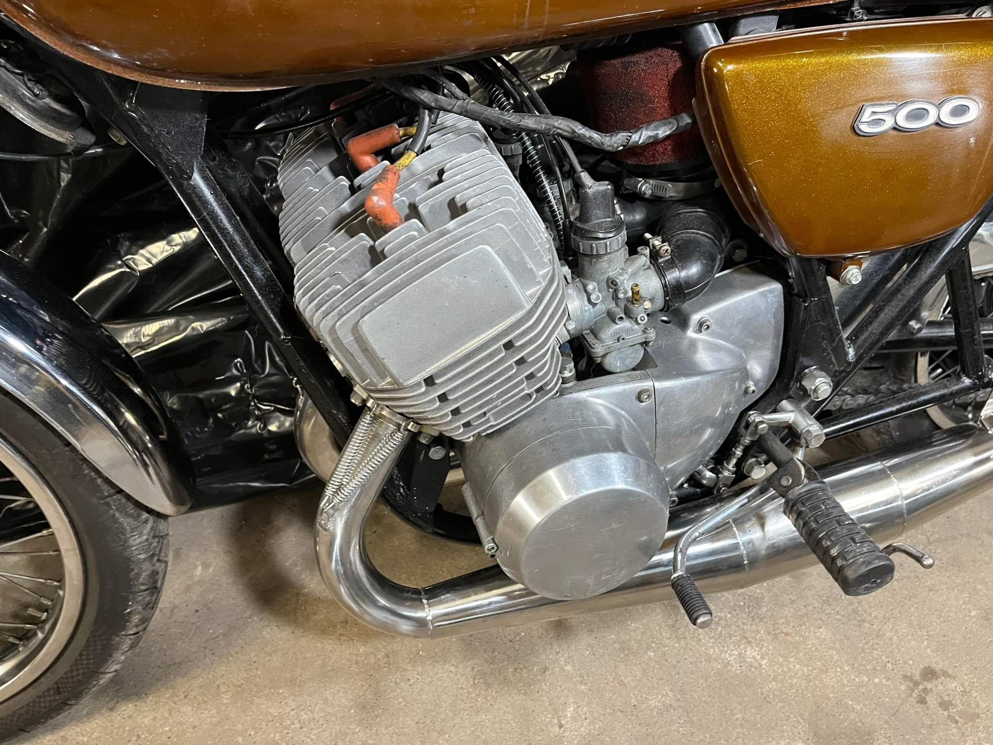 1973 Kawasaki H1 500<br />
1974 Kawasaki H1 500