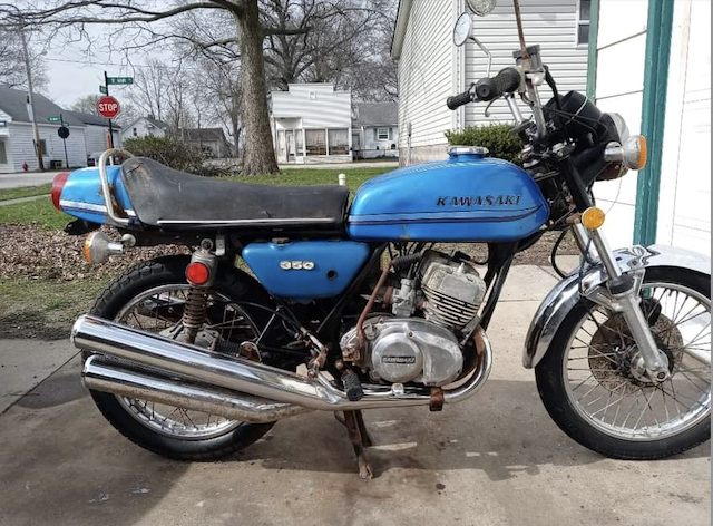 1973 Kawasaki S2 350