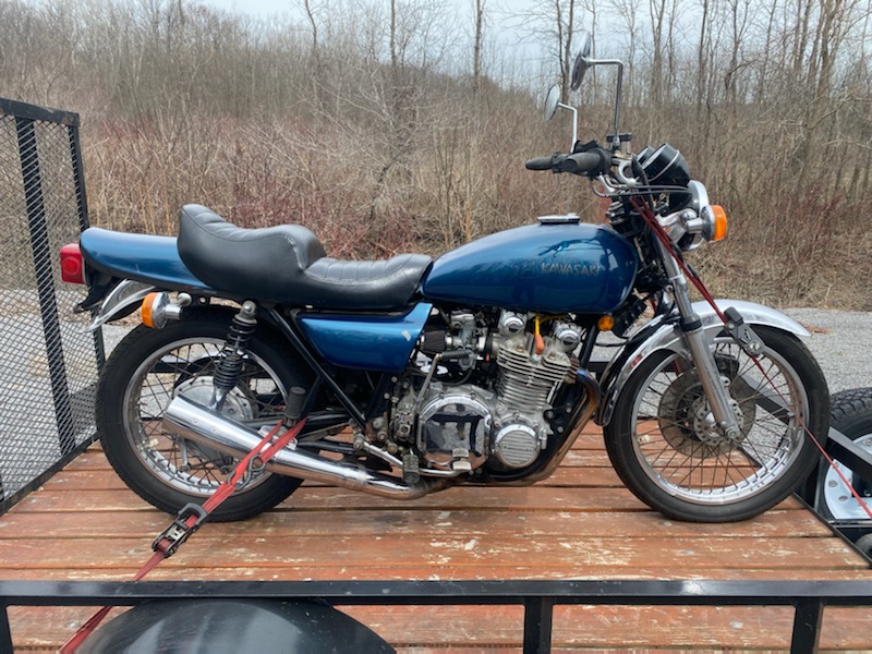 1976 Kawasaki KZ900 w/KZ1000 Engine