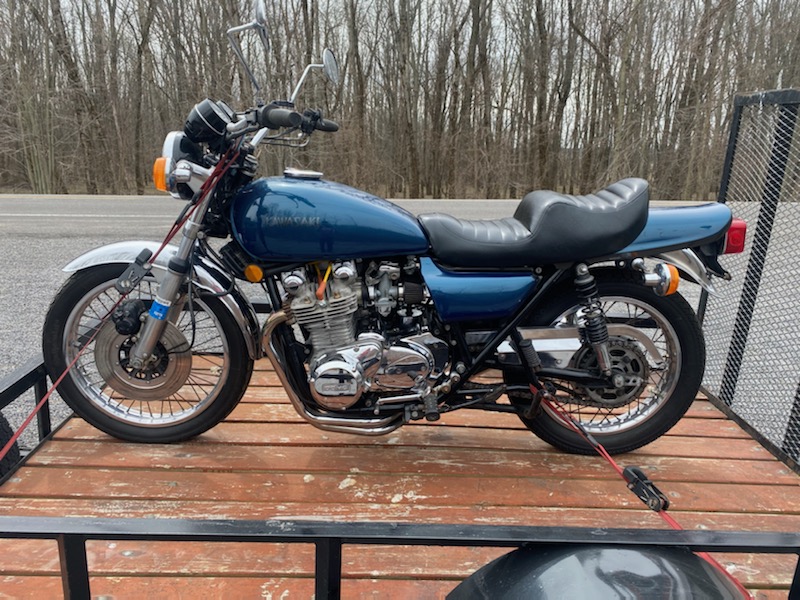 1976 Kawasaki KZ900 w/KZ1000 Engine