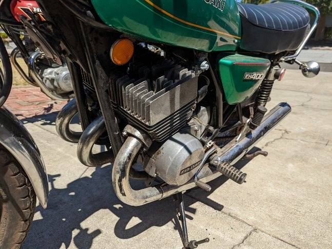 1976 Kawasaki KH400 + 1978 Honda CB400T<br />
２台まとめてのセット販売です。