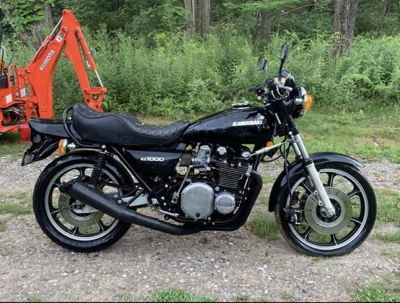 1977 Kawasaki KZ1000A w / kz900 engine